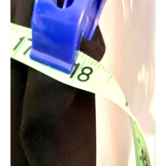 Calvin Klein Women Size 4 Classy Black Dress Sleeveless Lined Gold Buttons - Picture 10 of 14